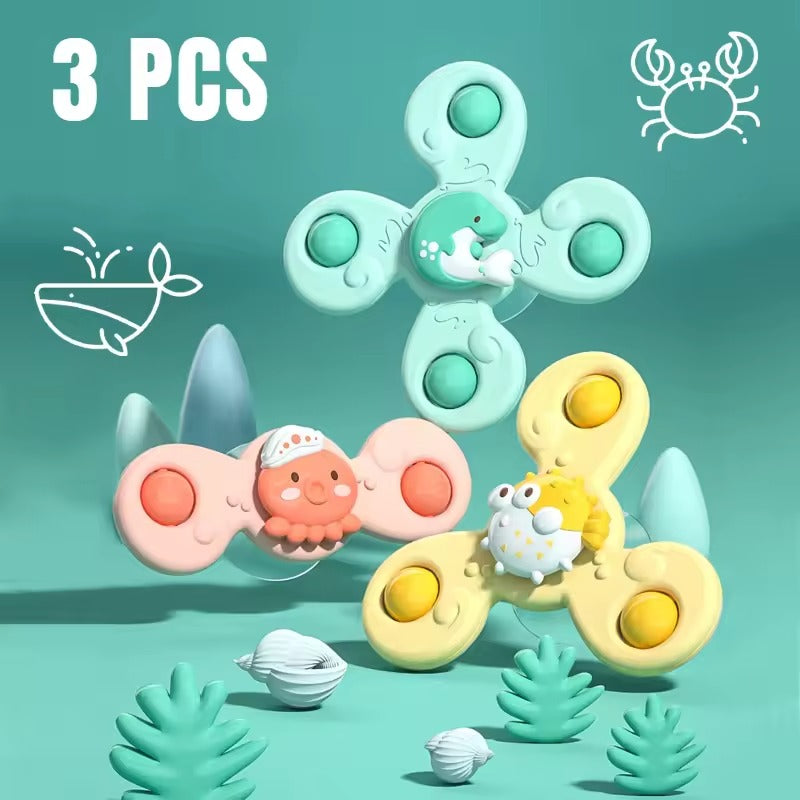 SpinniPals Happy Baby Spinner Fun Toy