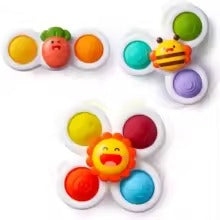 SpinniPals Happy Baby Spinner Fun Toy