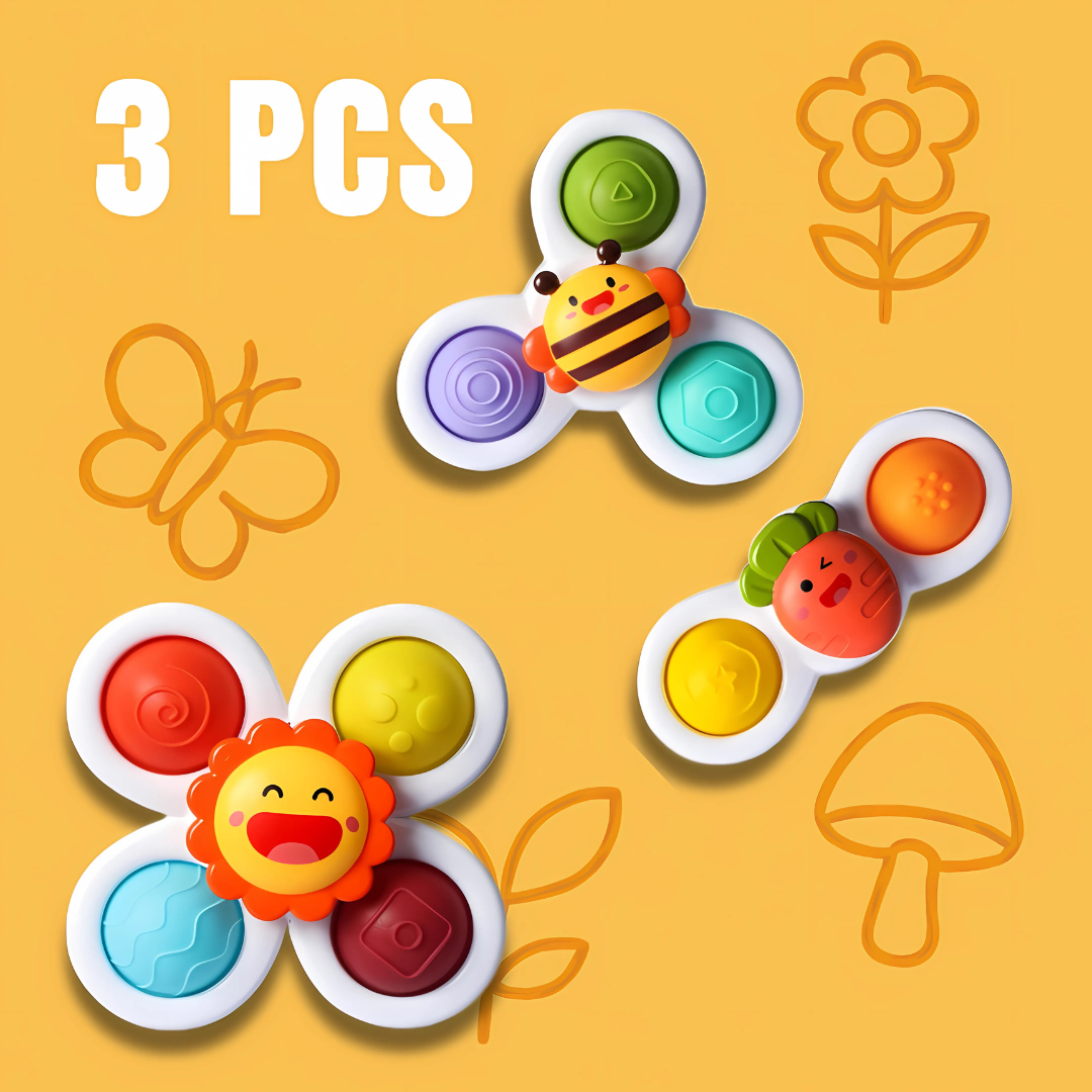 SpinniPals Happy Baby Spinner Fun Toy