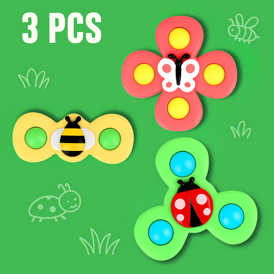 SpinniPals Happy Baby Spinner Fun Toy